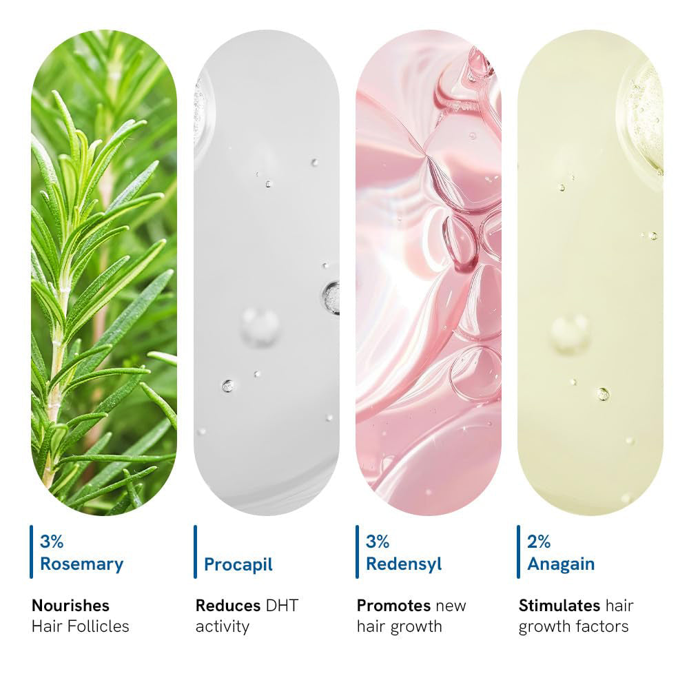 📢💥💥Final 5 Hours 54% OFF🔥Rosemary Hair Growth Serum Roll On 👩👦