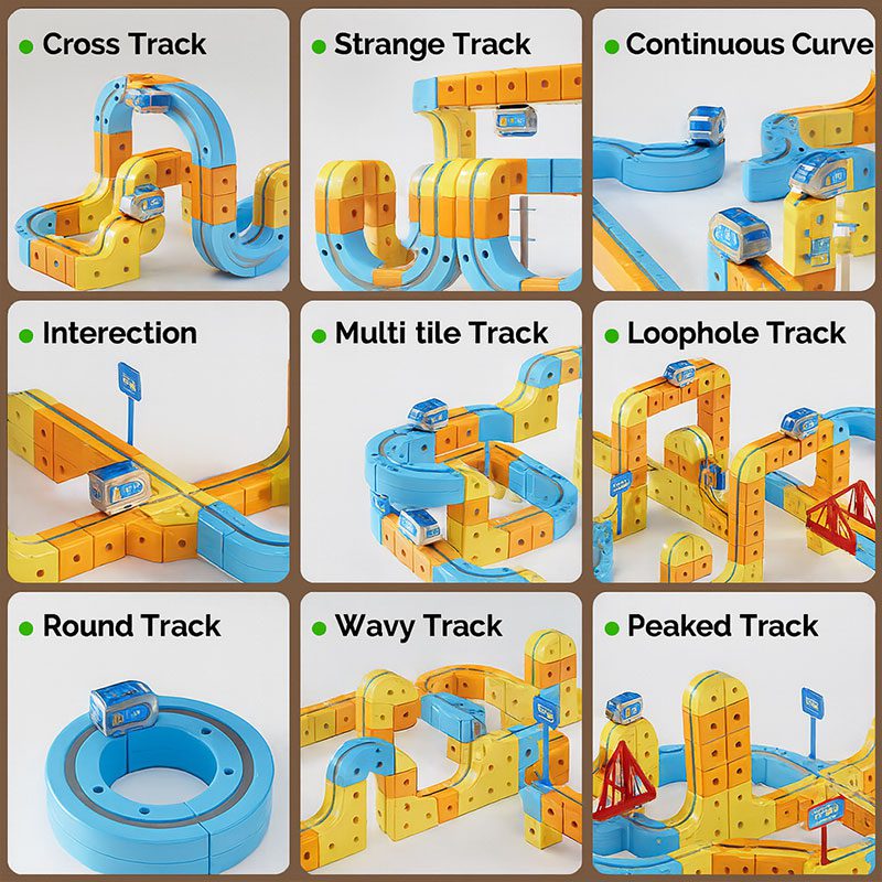 š„š„š„The hottest toys released in 2025āThe Ultimate DIY Train Adventureš