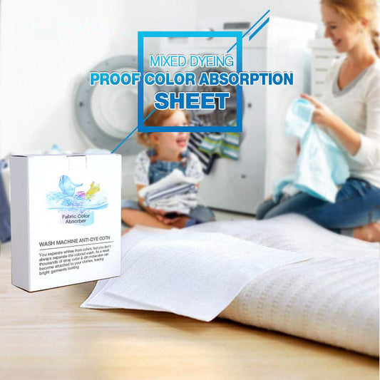 📢🔥🔥50% discount promotion 🥻Mixed Dyeing Proof Color Absorption Sheet🌈