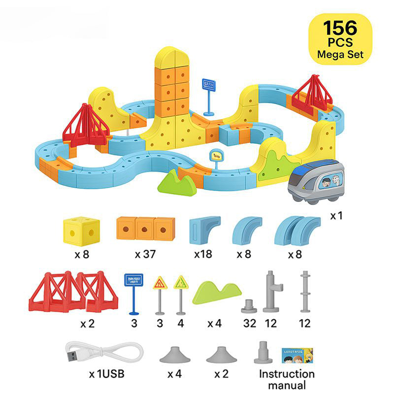 🔥🔥🔥The hottest toys released in 2025❗The Ultimate DIY Train Adventure🚄