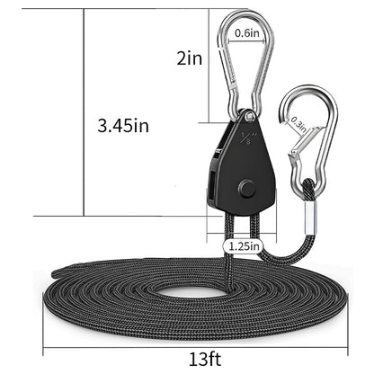 📣🔥🔥51% huge discount🏕️Portable adjustable fixed camping rope is on sale now🌳