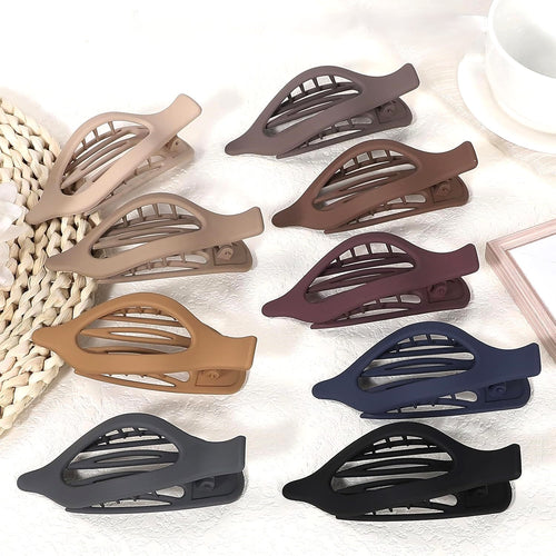 🔥🔥🔥Hot selling 9-pack 👩‍🦰Women's flat hair clips🤑