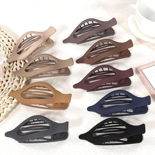🔥🔥🔥Hot selling 9-pack 👩‍🦰Women's flat hair clips🤑