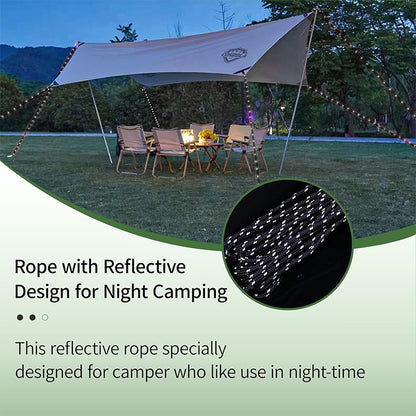 📣🔥🔥51% huge discount🏕️Portable adjustable fixed camping rope is on sale now🌳