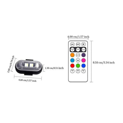 ??8 Colors Wireless Led Lights with Remote