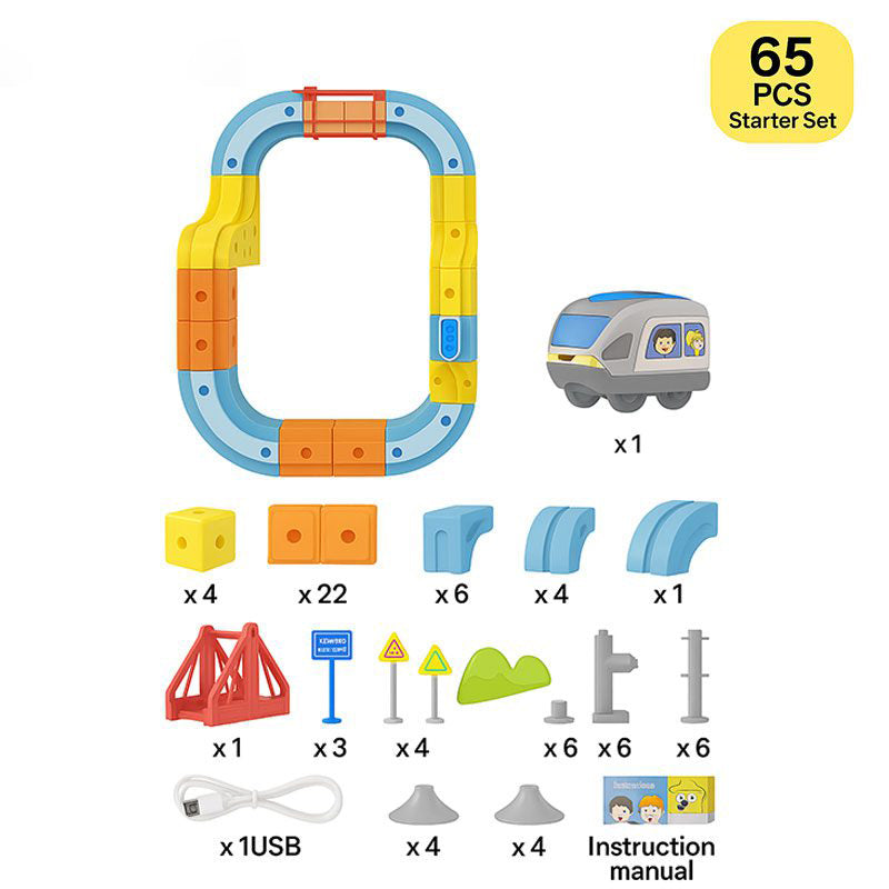 🔥🔥🔥The hottest toys released in 2025❗The Ultimate DIY Train Adventure🚄