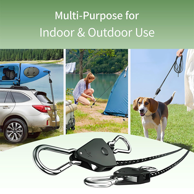 📣🔥🔥51% huge discount🏕️Portable adjustable fixed camping rope is on sale now🌳