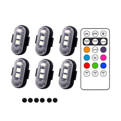 ??8 Colors Wireless Led Lights with Remote