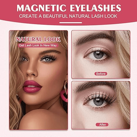 ??Last Day Buy 1 Get 1 Free!!??Reusable Premium Magnetic Eyelashes with Applicator