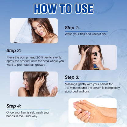 🔥🔥🔥HOT SALE 50% OFF💥 Fast Hair Growth Serum 💁‍♀️