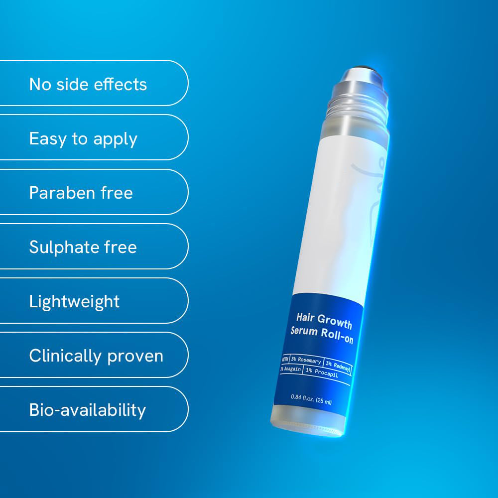 📢💥💥Final 5 Hours 54% OFF🔥Rosemary Hair Growth Serum Roll On 👩👦