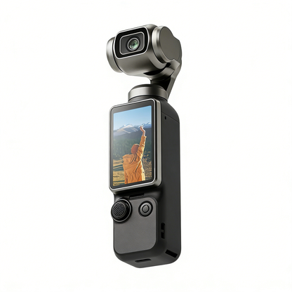 Pocket-sized gimbal camera with a 1-inch CMOS sensor (4K/120fps)