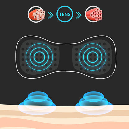 ??Hot Sale??Portable Massager with 8 Modes and LCD Screen - Mini Muscle Stimulator for Pain Relief