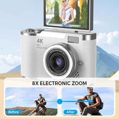 ??4K HD Flip-Screen Digital Camera??