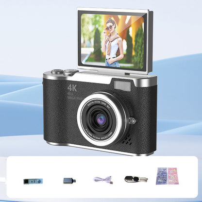??4K HD Flip-Screen Digital Camera??