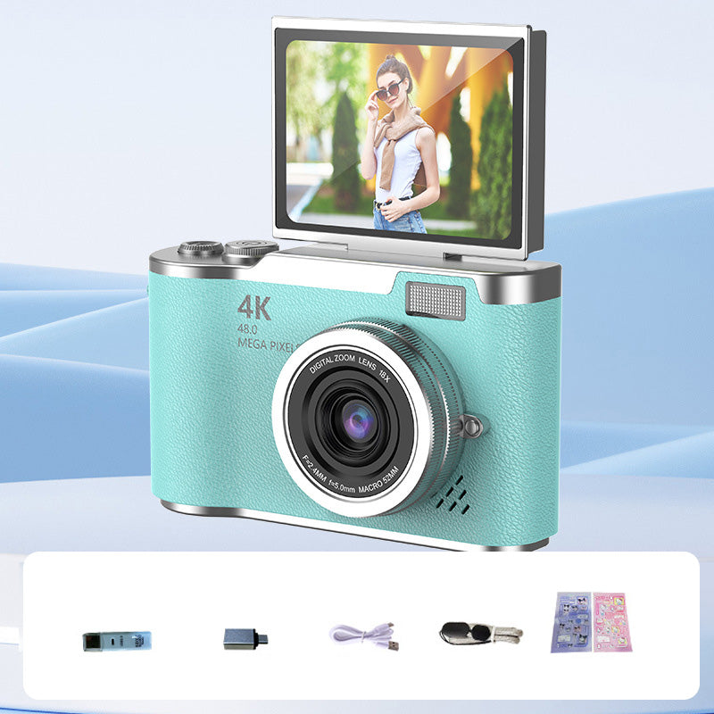 ??4K HD Flip-Screen Digital Camera??