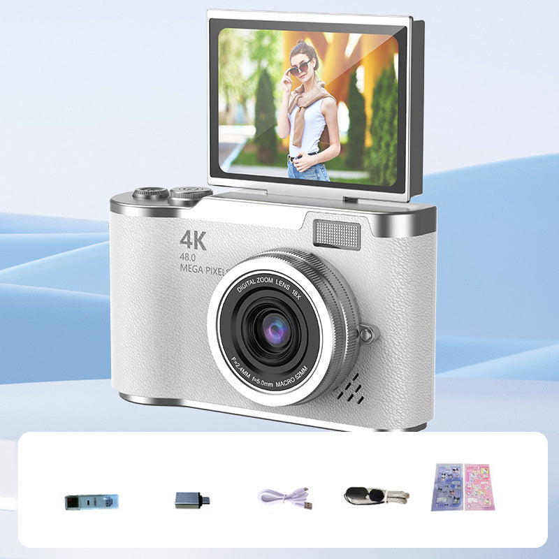 ??4K HD Flip-Screen Digital Camera??