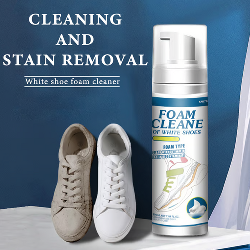 📢🔔🔔Buy 2 Get 1 Free❗❗❗Portable No-Rinse Foam Cleaner for Shoes👟🌸