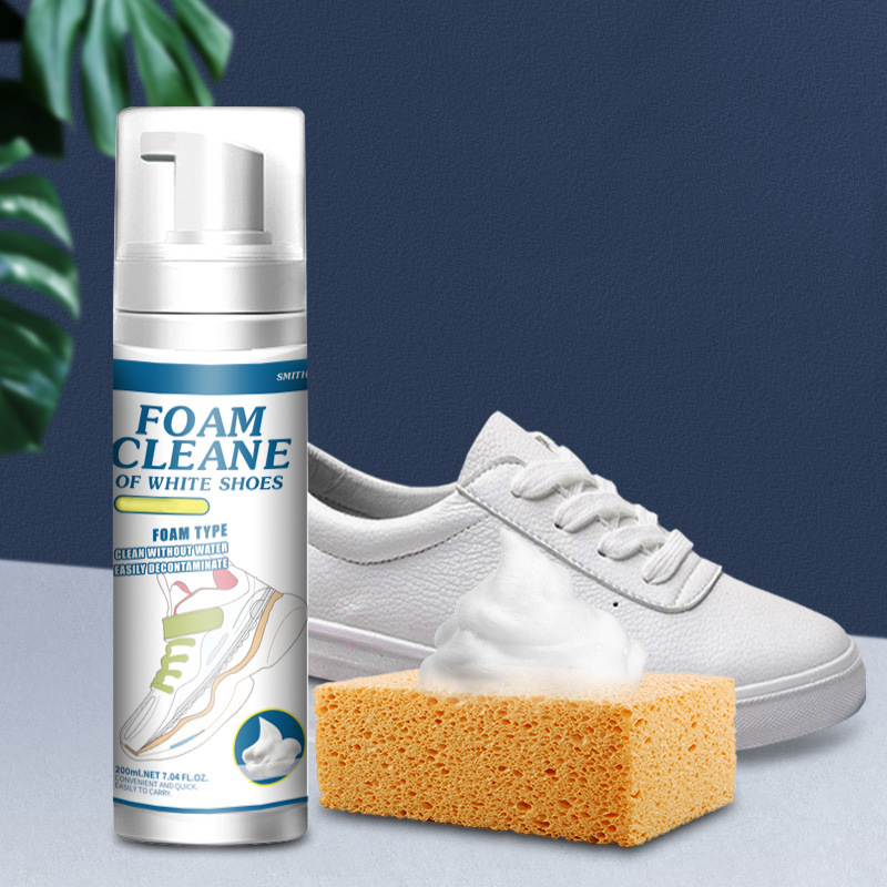📢🔔🔔Buy 2 Get 1 Free❗❗❗Portable No-Rinse Foam Cleaner for Shoes👟🌸