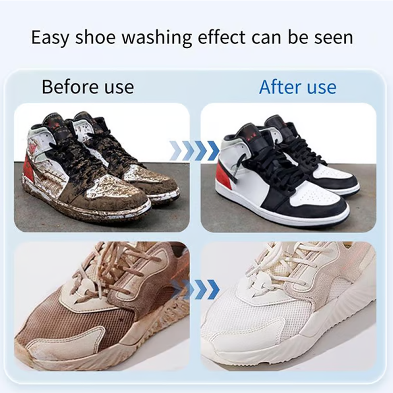 📢🔔🔔Buy 2 Get 1 Free❗❗❗Portable No-Rinse Foam Cleaner for Shoes👟🌸
