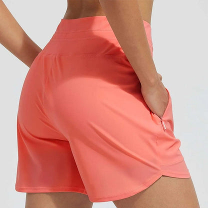 🌞Summer Hot Sale 60% OFF🩳Women's High-Waisted Quick-Dry Swim Shorts
