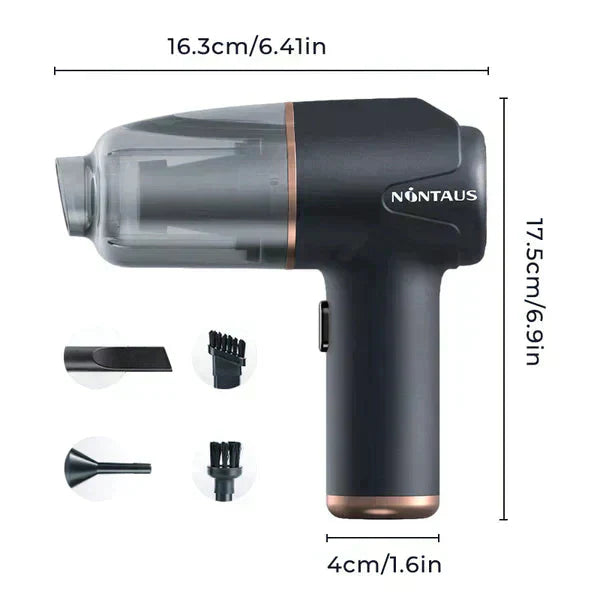 ??Blow, Vacuum and Inflate all-in-one Cordless Vacuum Cleaner for Home and Car