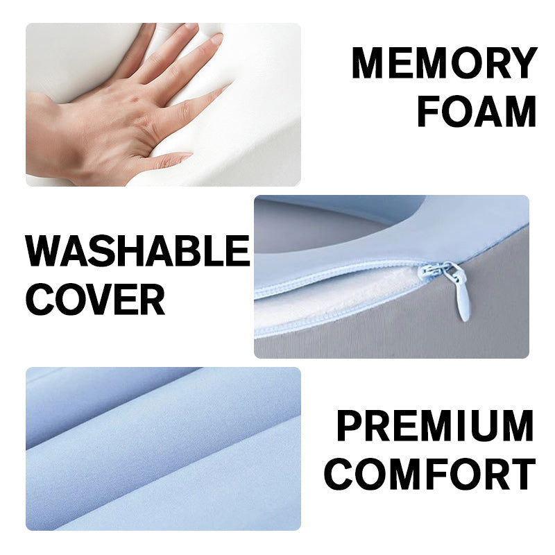 ??Last Day Special £º50% OFF??Memory Foam U-Shaped Travel Neck Pillow??