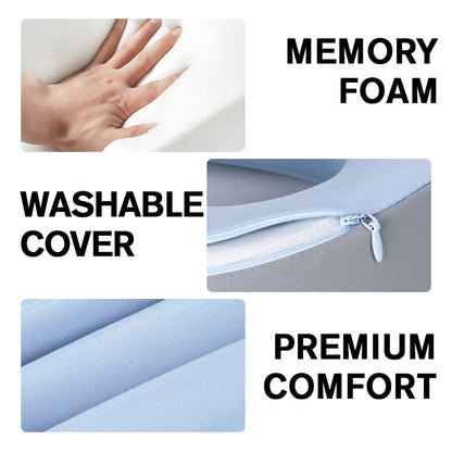 ??Last Day Special £º50% OFF??Memory Foam U-Shaped Travel Neck Pillow??